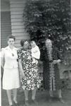 Cleta Bailey, Anna Bailey, Janice Bailey, and Millie Thiel in 1943 by Thiel Family - Contributor