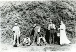 Five Men and One Woman After Harvest