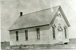 Congregational Church in Collyer, Kansas by Lillian Curry - Contributor