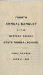 1906, Commencement Banquet