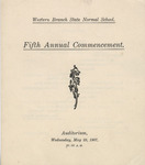 1907, Commencement Program