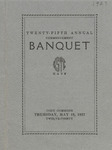 1927 Commencement Banquet