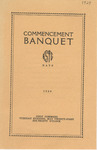 1929 Commencement Banquet