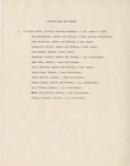 1936 Commencement RAHC Schedule