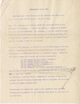 1937 Commencement Banquet, Program