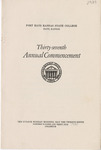 1939 Commencement Program, May 29