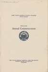 1941 Commencement Program - Spring