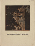 1943 Commencement Banquet Program - Spring