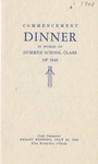 1943 Commencement Banquet - Summer