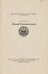 1944 Commencement  Program  - Spring