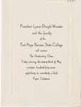 1947 Commencements Invitations - Spring