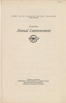 1947 Commencements Program - Spring