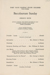 1947 Commencements  Baccalaureate Program - Summer