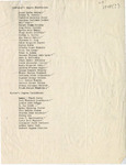 1948 Commencement Degree, Bachelors and Masters -Spring