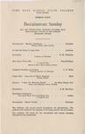 1950 Commencement Baccalaureate Program - Spring