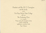 1950 Commencement Banquet Invitation - Summer