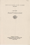 1952 Commencement Program - Spring