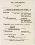 1953 Commencement Ritual - Spring