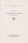 1955 Commencement  Program