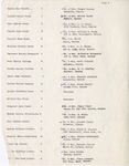 1961 Commencement Degree, Graduates - Spring