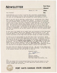 1962 Commencement Degree, Newsletter  - Winter