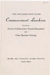 1962 Commencement Banquet - Spring