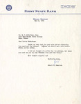 1962 Commencement Speaker, Returned Letter - Spring