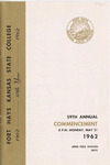 1962 Commencement Programs - Spring