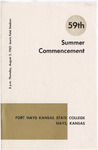1962 Commencement Programs - Summer
