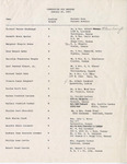 1963 Commencement Degree, Reviewed Candidates - Winter