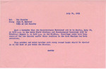 1963 Commencement Rituals, Faculty Note - Summer