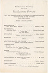 1964 Commencement Baccalaureate Programs - Spring