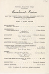 1965 Commencement Baccalaureate Programs - Spring