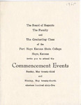 1965 Commencement Invitations