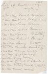 1965 Commencement Degrees, Married Names - Spring