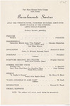 1965 Commencement Baccalaureate Programs - Summer