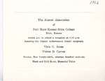 1966 Commencement Alumni Invitation