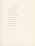 1966 Commencement Alumni, Memberships
