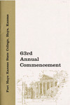 1966 Commencement Programs - Spring