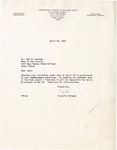 1967 Commencement Ritual, Invitation Responses - Spring
