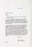 1967 Commencement Ritual, Faculty Appreciation Letters - Spring