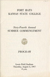 1967 Commencement Programs - Spring