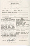 Confirmation of Facilities - May 14, 1969