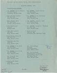 1969 Commencement Rituals, Invitations - Spring