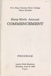 1969 Commencement Programs - Spring