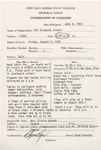 1969 Commencement Banquet, Confirmation of Facilities - Summer
