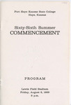 1969 Commencement Programs - Summer