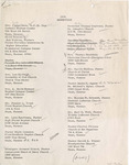 1971 Commencement Baccalaureate Information (Discontinuation)