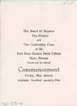 1975 Commencement Invitations