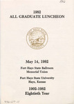 1982 Commencement Banquet